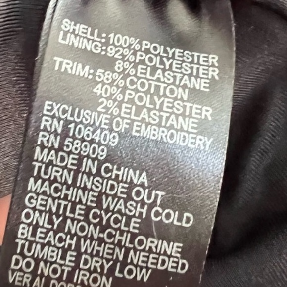 Gianni Bini Black Sequin Vintage Exclusive Bomber Jacket with Floral Embroidery - Picture 8 of 13